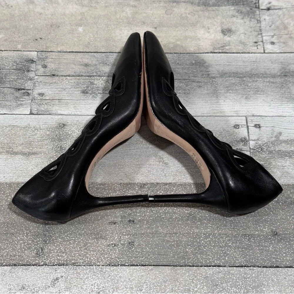 Cinq à Sept Margot Pointed Toe Pump Heels In Black - Size - 8 .US / 38 .EU - Picture 8 of 11